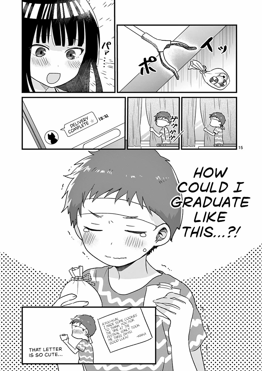 Oredake ni Kamatte Maka-senpai Chapter 17 page 15 - Chapter 17: Phone Call With Maka-senpai