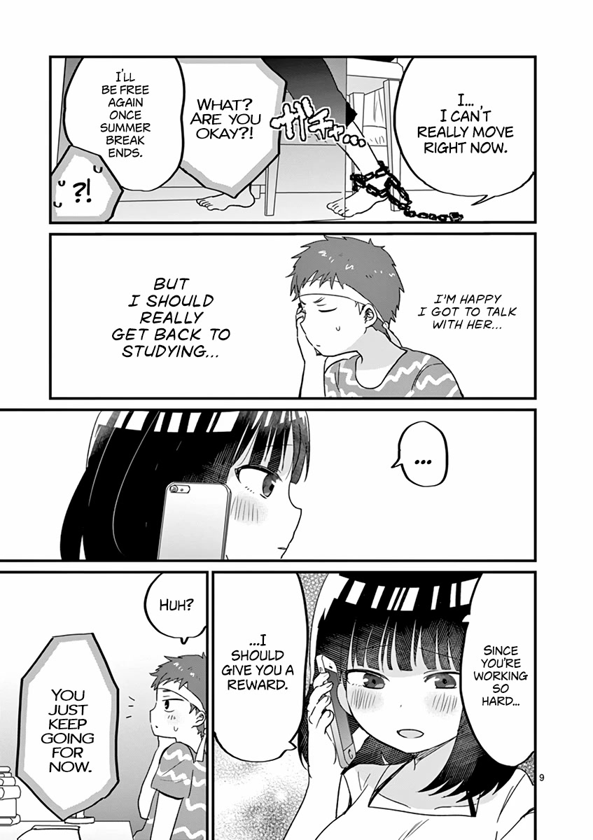 Oredake ni Kamatte Maka-senpai Chapter 17 page 9 - Chapter 17: Phone Call With Maka-senpai