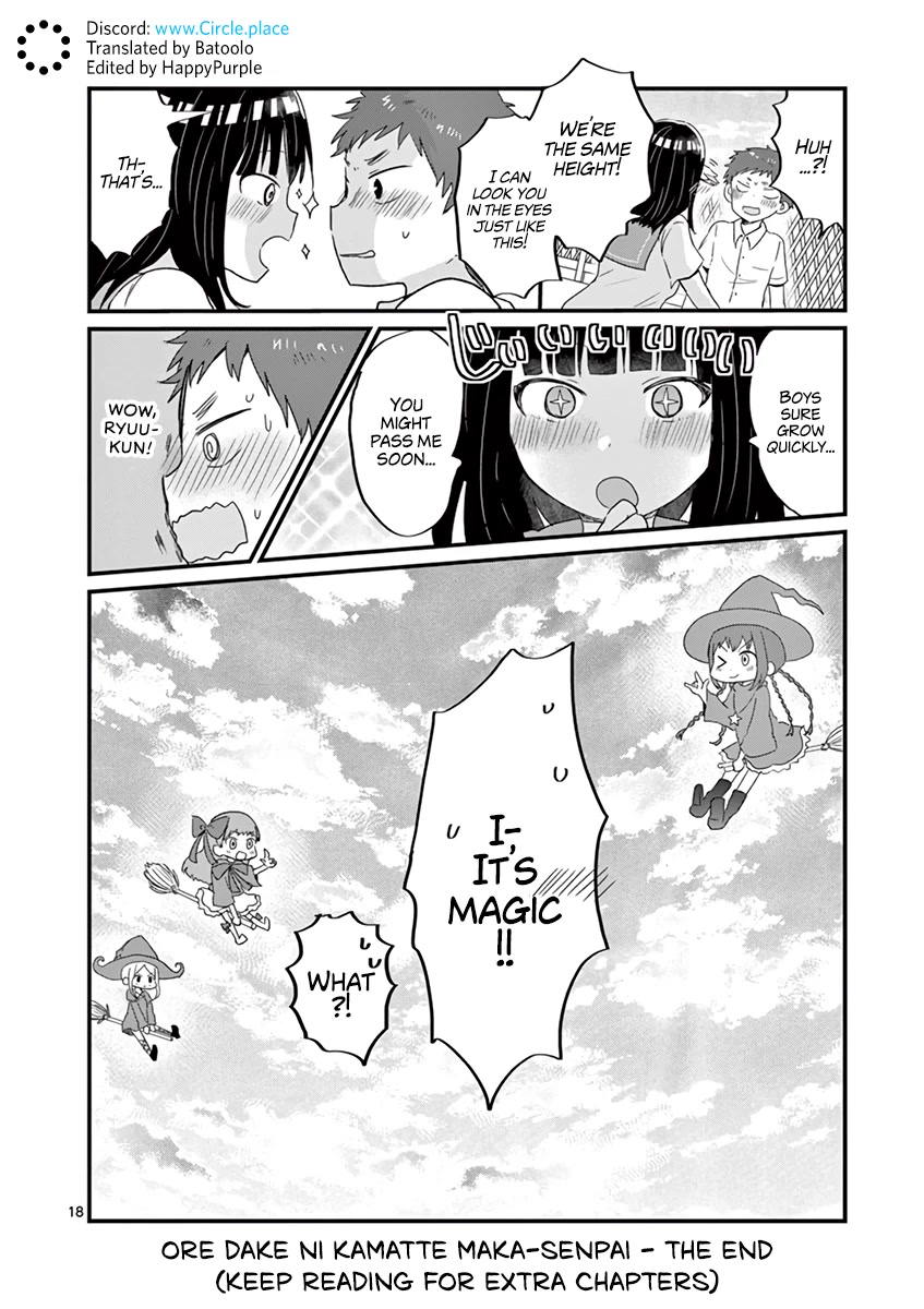 Oredake ni Kamatte Maka-senpai Chapter 19 page 18 - Chapter 19: Final Chapter: To the Real Maka-senpai [END]