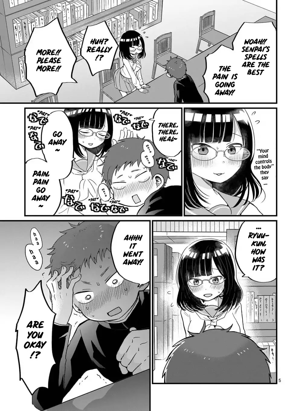 Oredake ni Kamatte Maka-senpai Chapter 2 page 5 - Chapter 2: Cure, cure, heal