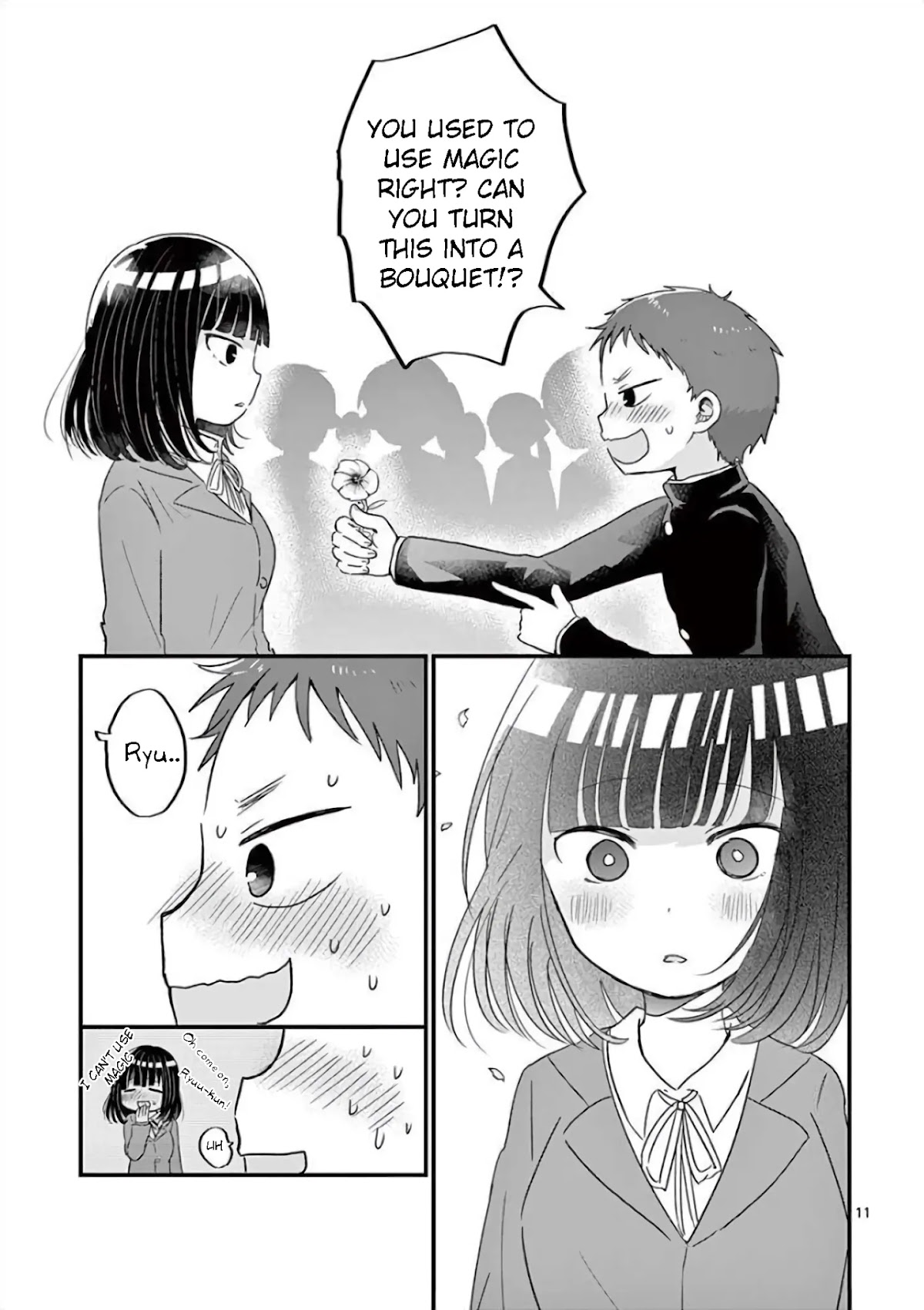 Oredake ni Kamatte Maka-senpai Chapter 4 page 11 - Chapter 4: Ice Breaking Magic