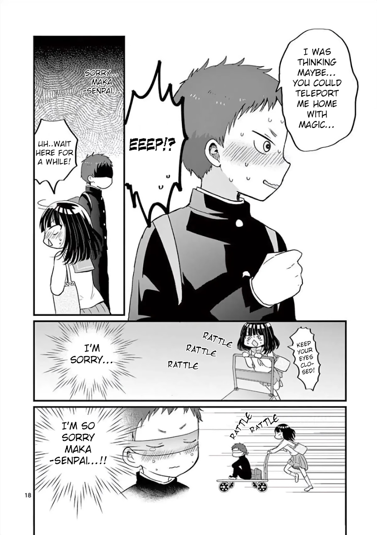 Oredake ni Kamatte Maka-senpai Chapter 4 page 18 - Chapter 4: Ice Breaking Magic