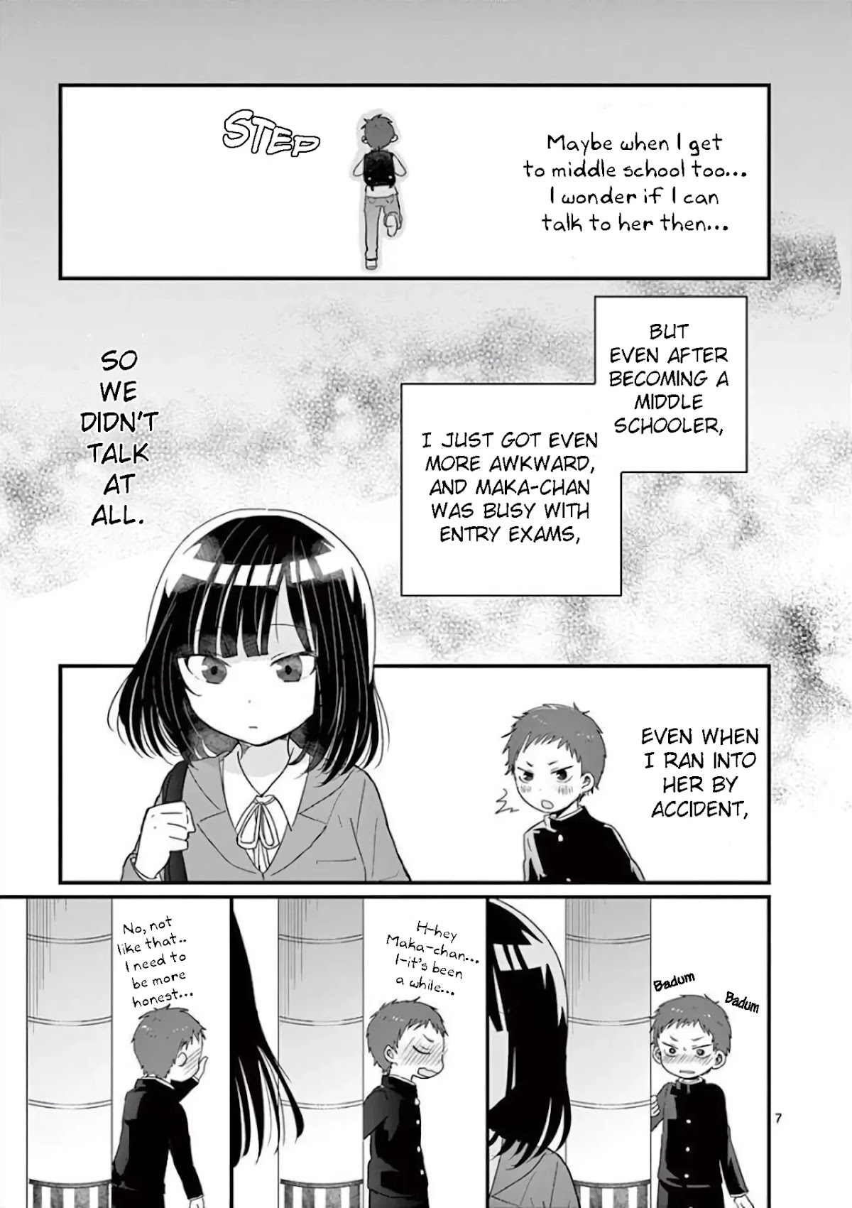 Oredake ni Kamatte Maka-senpai Chapter 4 page 7 - Chapter 4: Ice Breaking Magic