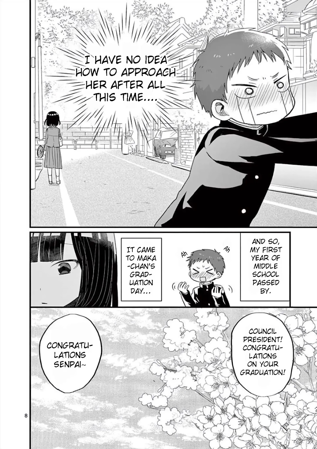 Oredake ni Kamatte Maka-senpai Chapter 4 page 8 - Chapter 4: Ice Breaking Magic