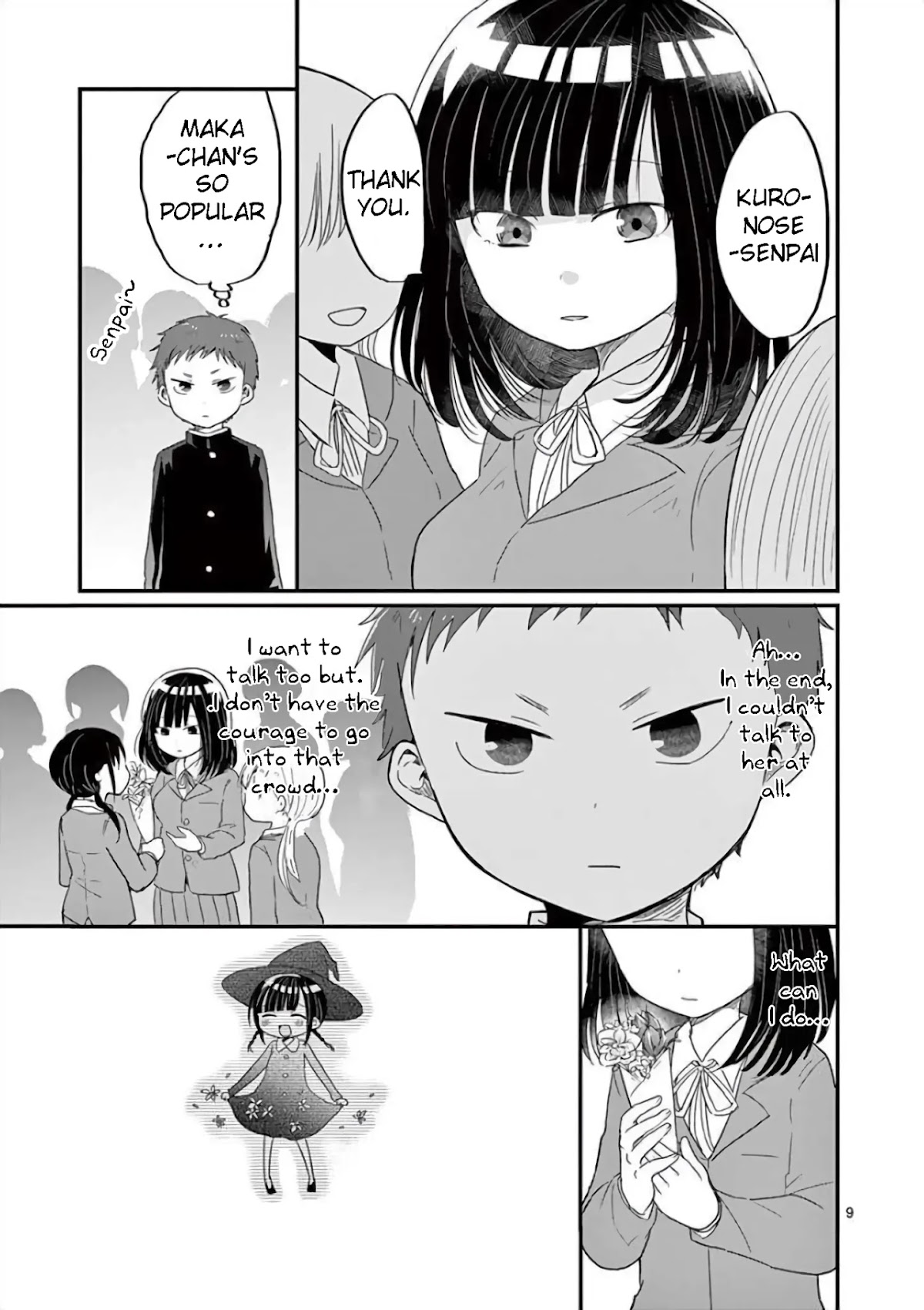 Oredake ni Kamatte Maka-senpai Chapter 4 page 9 - Chapter 4: Ice Breaking Magic