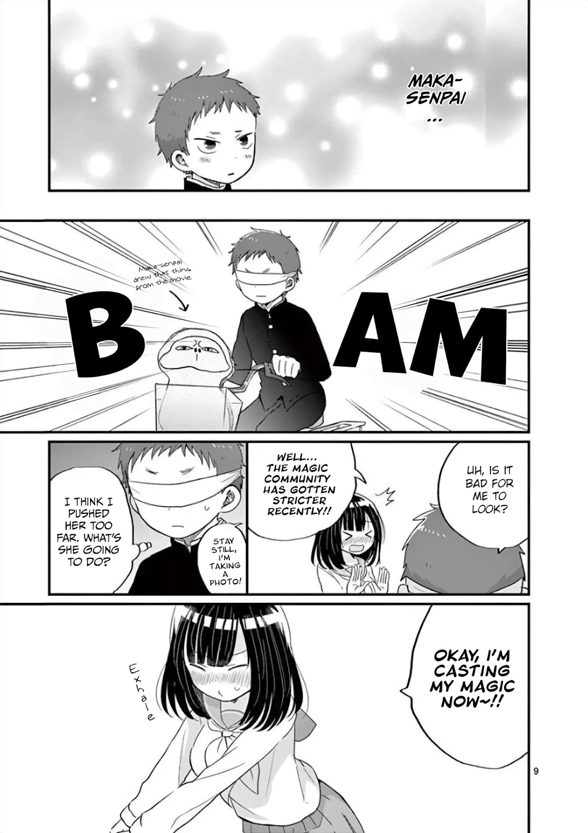 Oredake ni Kamatte Maka-senpai Chapter 5 page 9 - Chapter 5: That thing I saw on DVD