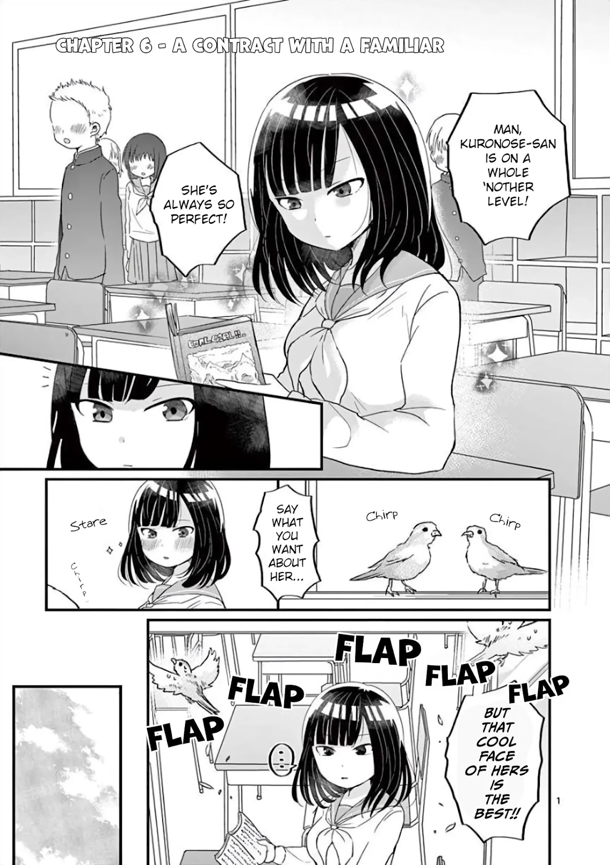 Oredake ni Kamatte Maka-senpai Chapter 6 page 1 - Chapter 6: A Contract with a familiar