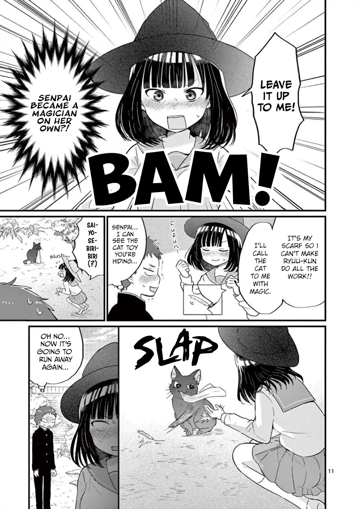 Oredake ni Kamatte Maka-senpai Chapter 6 page 11 - Chapter 6: A Contract with a familiar