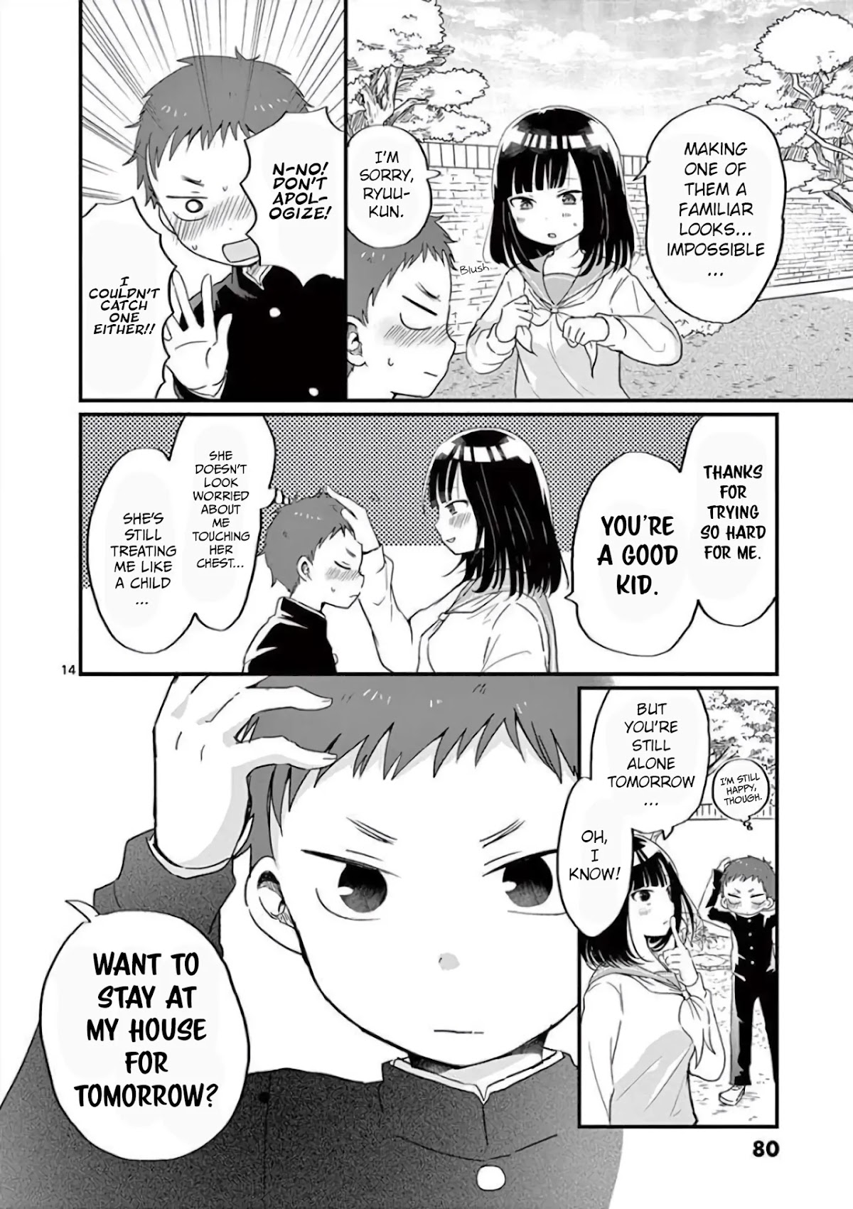 Oredake ni Kamatte Maka-senpai Chapter 6 page 14 - Chapter 6: A Contract with a familiar
