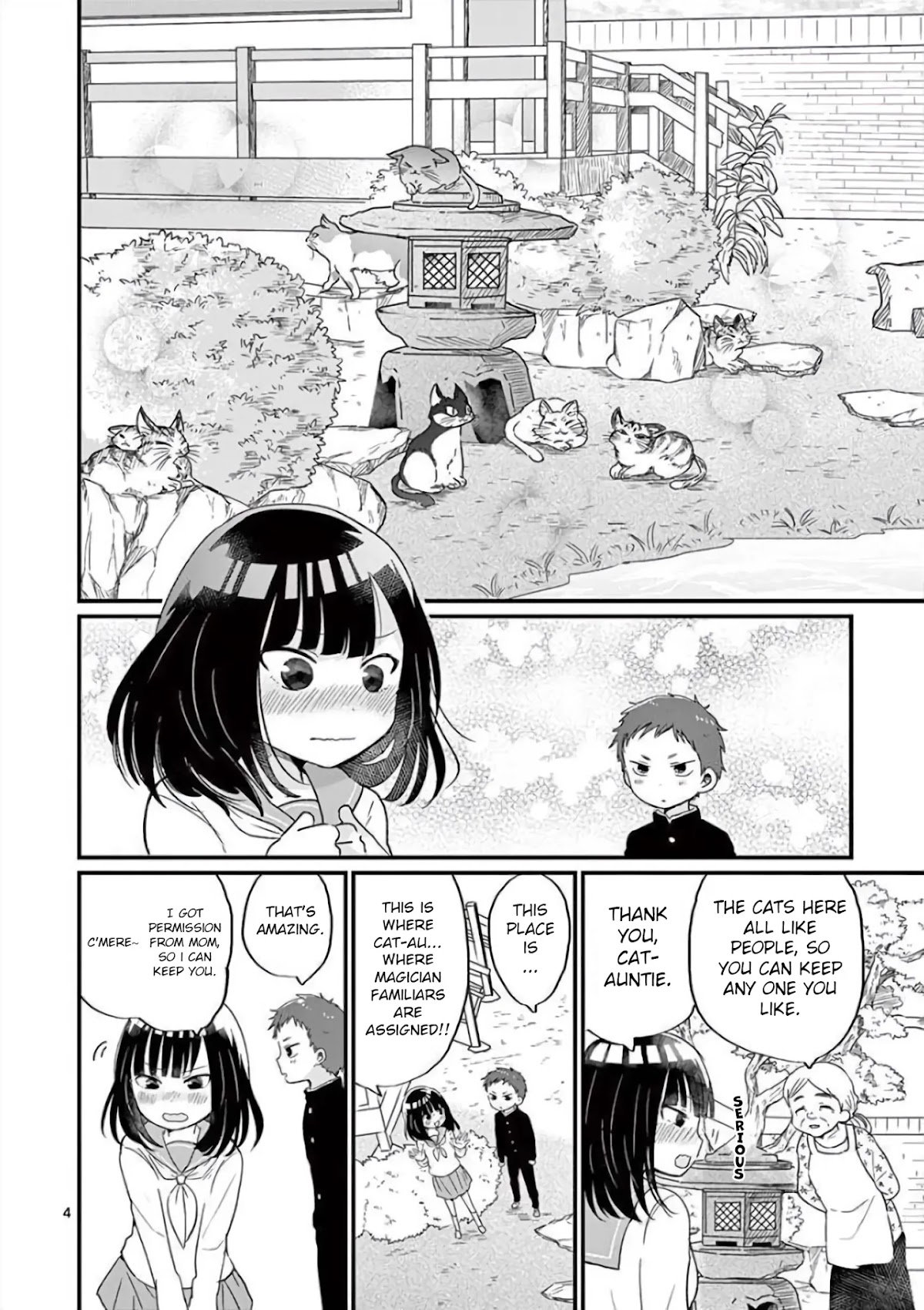 Oredake ni Kamatte Maka-senpai Chapter 6 page 4 - Chapter 6: A Contract with a familiar