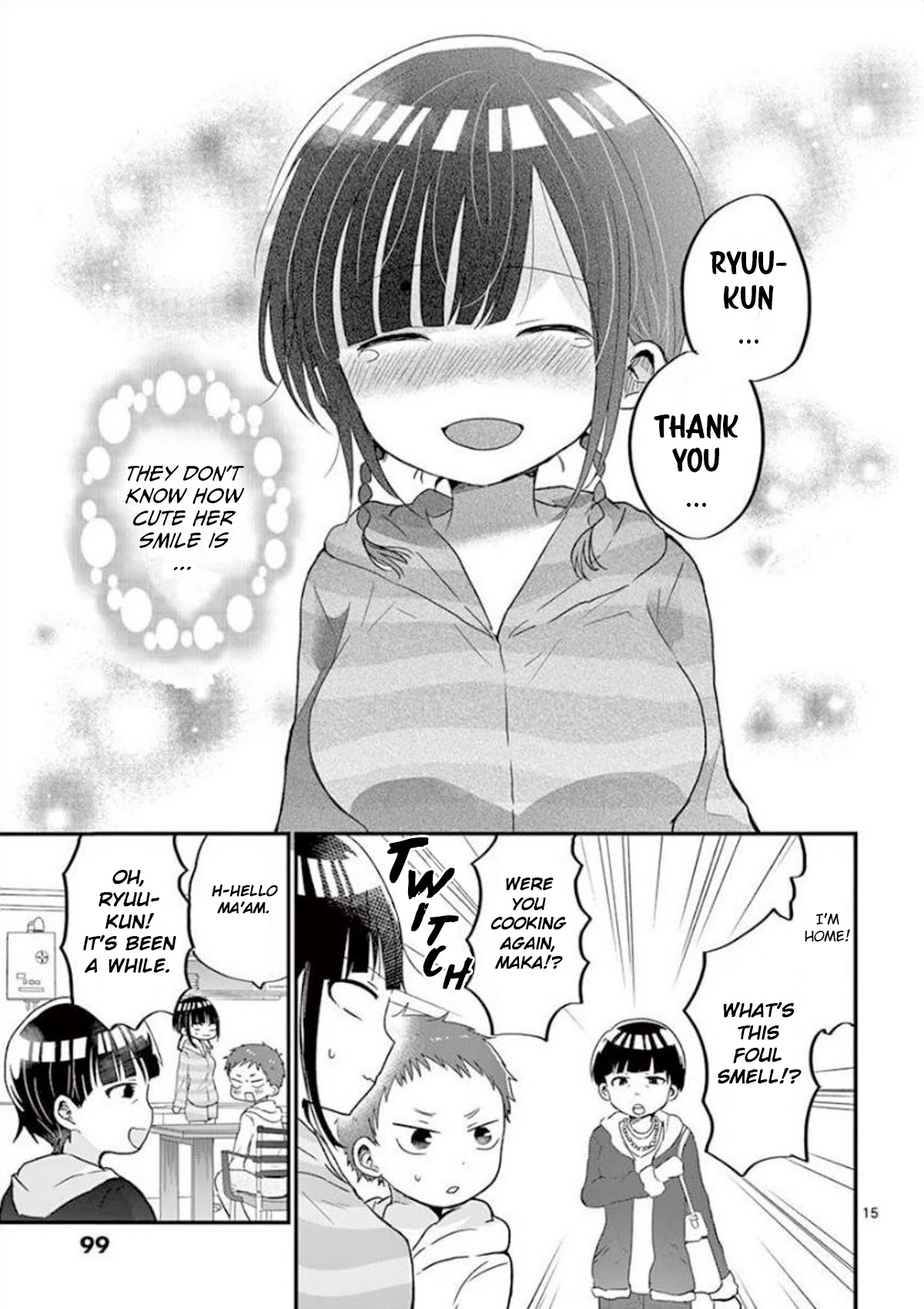 Oredake ni Kamatte Maka-senpai Chapter 7 page 15 - Chapter 7: Things Maka-Senpai isn't good at