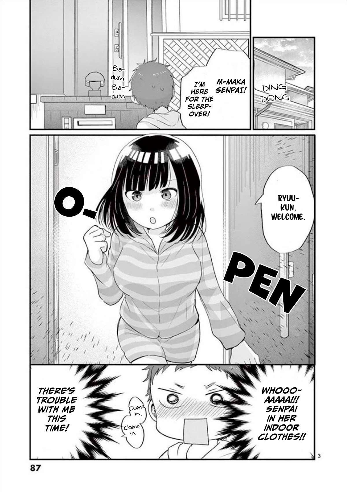 Oredake ni Kamatte Maka-senpai Chapter 7 page 3 - Chapter 7: Things Maka-Senpai isn't good at