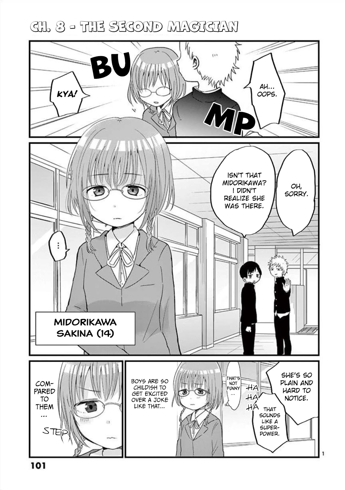 Oredake ni Kamatte Maka-senpai Chapter 8 page 1 - Chapter 8: The Second Magician