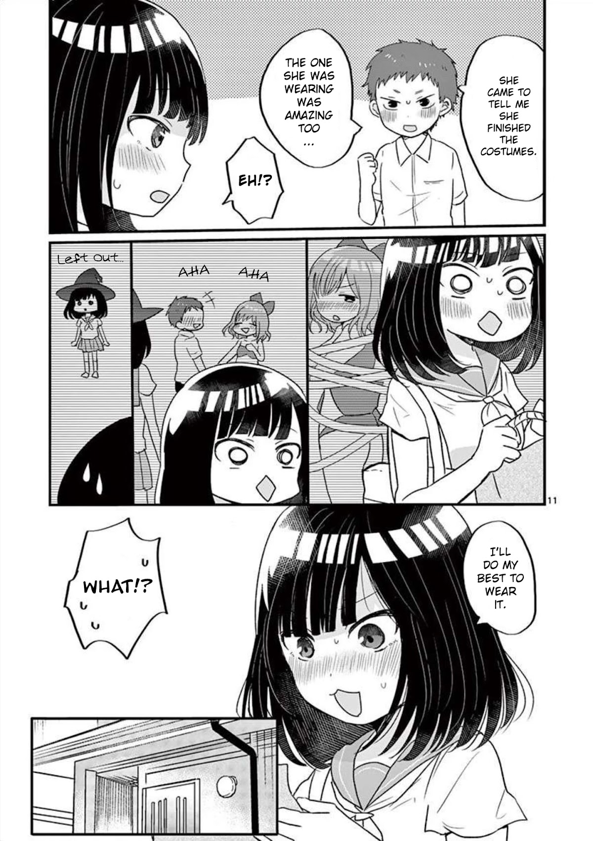Oredake ni Kamatte Maka-senpai Chapter 9 page 12 - Chapter 9: New Costume Reveal