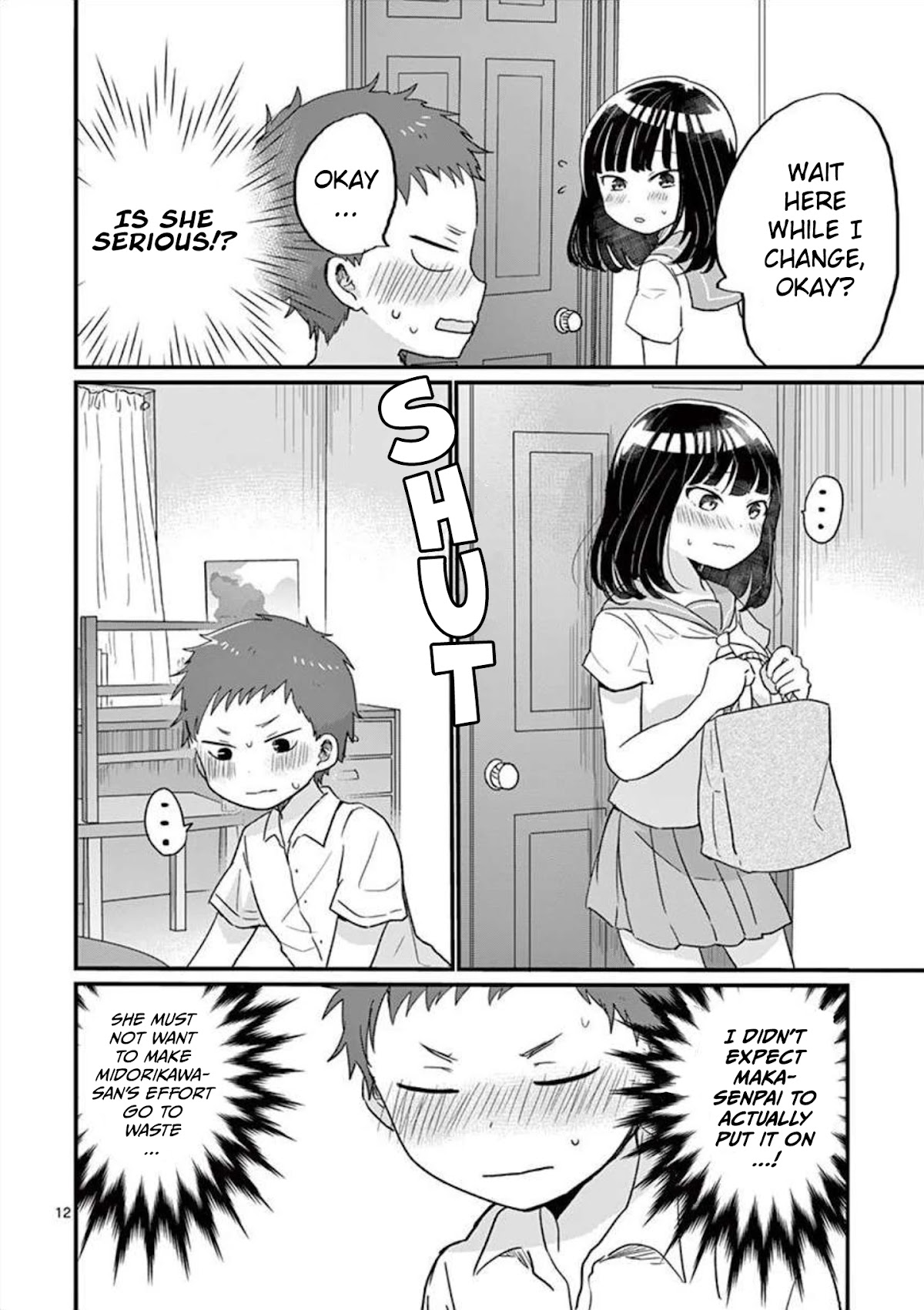 Oredake ni Kamatte Maka-senpai Chapter 9 page 13 - Chapter 9: New Costume Reveal