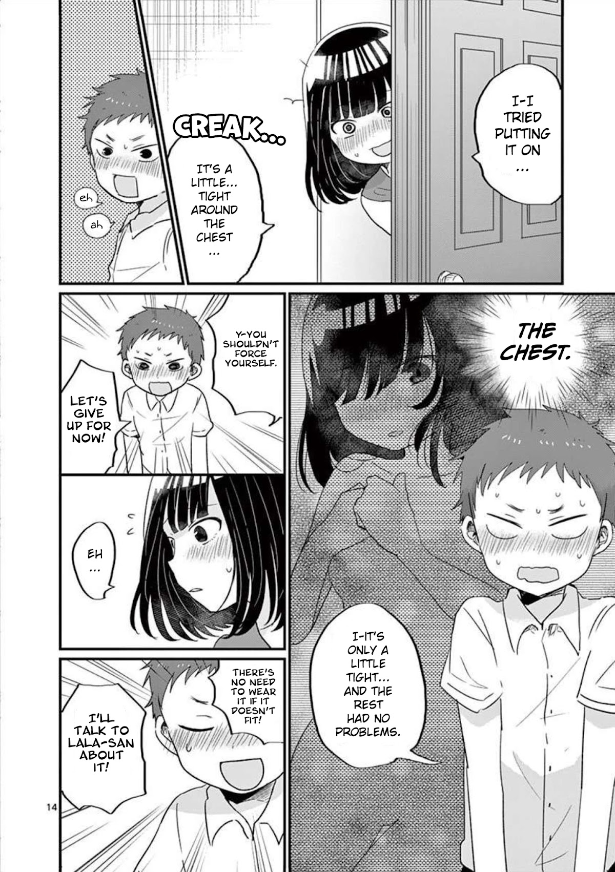 Oredake ni Kamatte Maka-senpai Chapter 9 page 15 - Chapter 9: New Costume Reveal