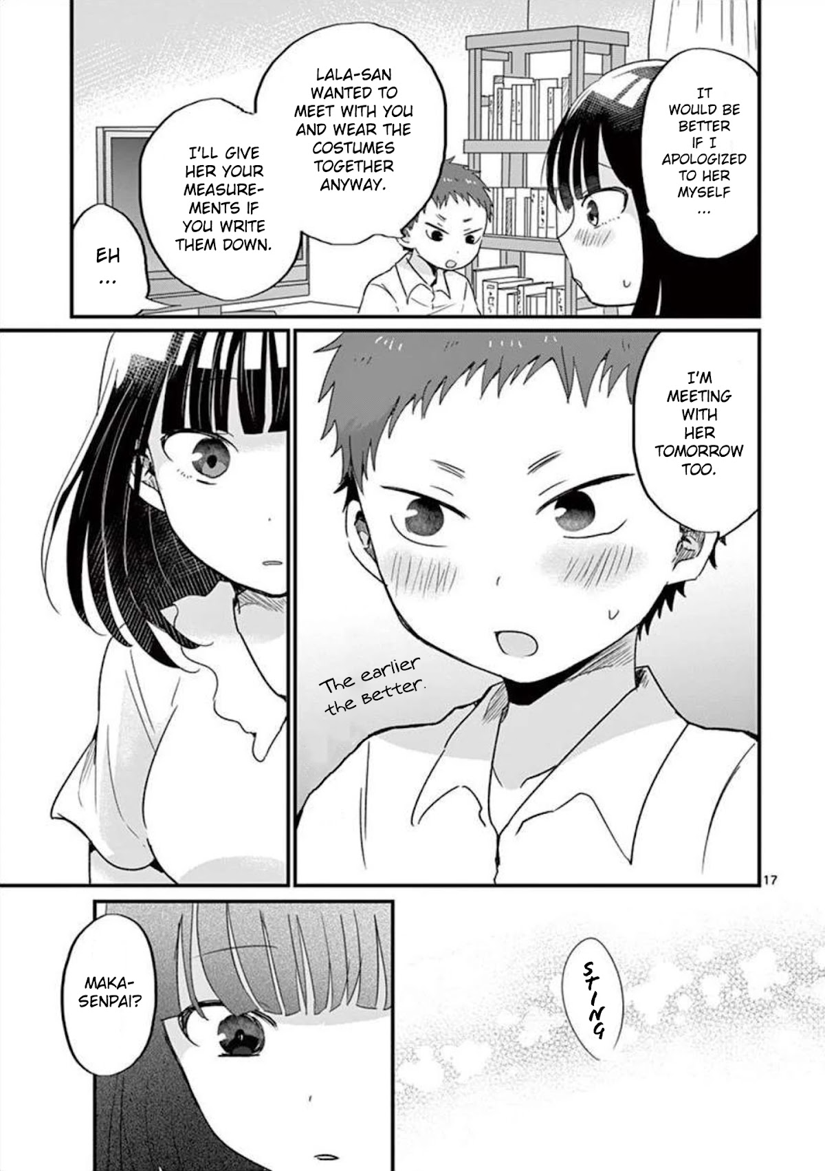 Oredake ni Kamatte Maka-senpai Chapter 9 page 18 - Chapter 9: New Costume Reveal