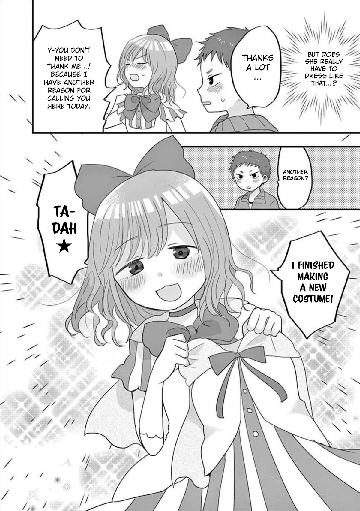 Oredake ni Kamatte Maka-senpai Chapter 9 page 5 - Chapter 9: New Costume Reveal