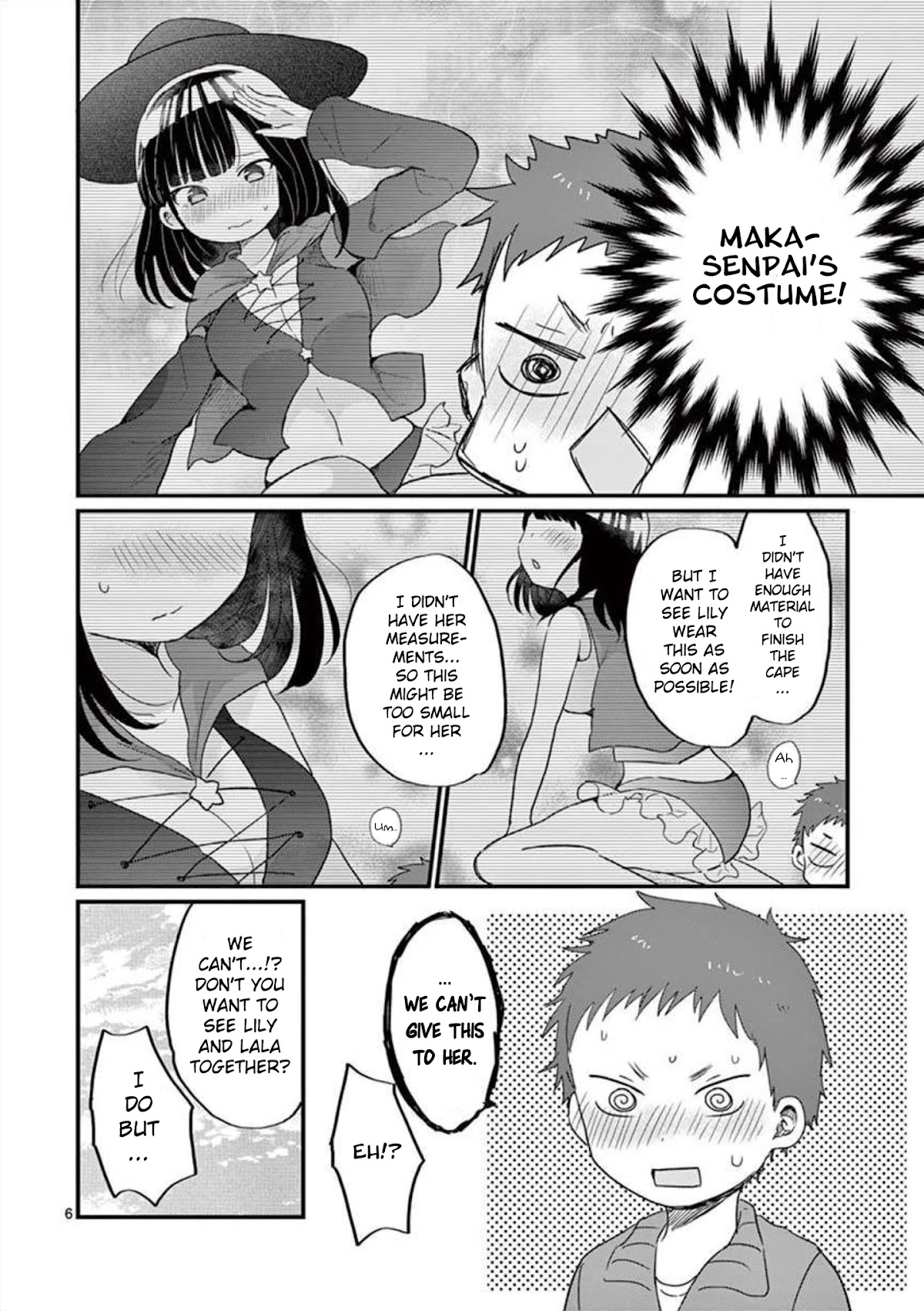 Oredake ni Kamatte Maka-senpai Chapter 9 page 7 - Chapter 9: New Costume Reveal