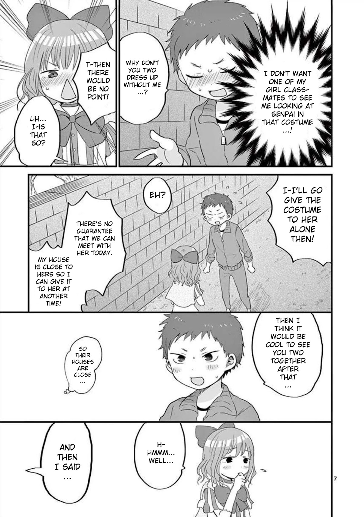 Oredake ni Kamatte Maka-senpai Chapter 9 page 8 - Chapter 9: New Costume Reveal