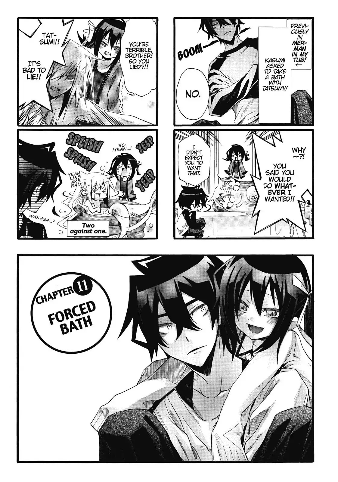 Orenchi no Furo Jijou Chapter 11 page 1 - Chapter 11: Forced Bath