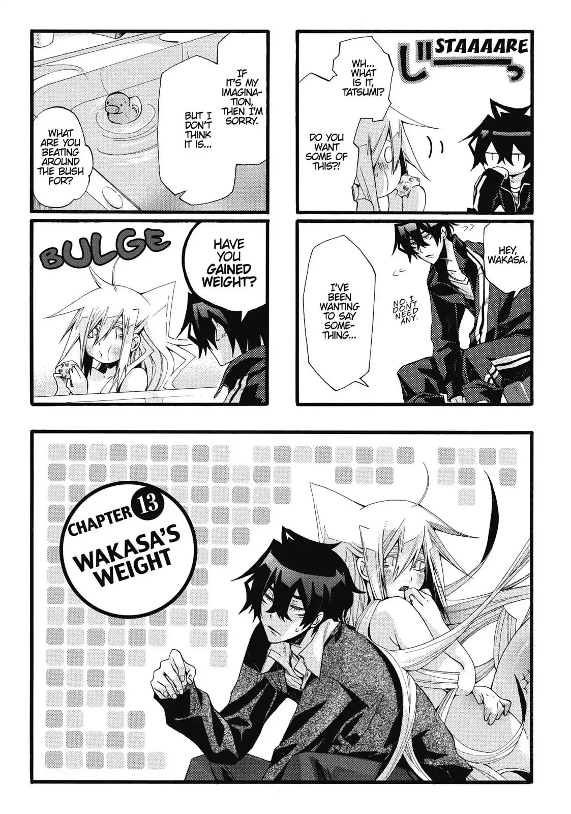 Orenchi no Furo Jijou Chapter 13 page 1 - Chapter 13: Wakasa's Weight