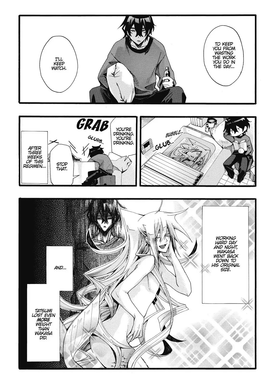 Orenchi no Furo Jijou Chapter 13 page 8 - Chapter 13: Wakasa's Weight
