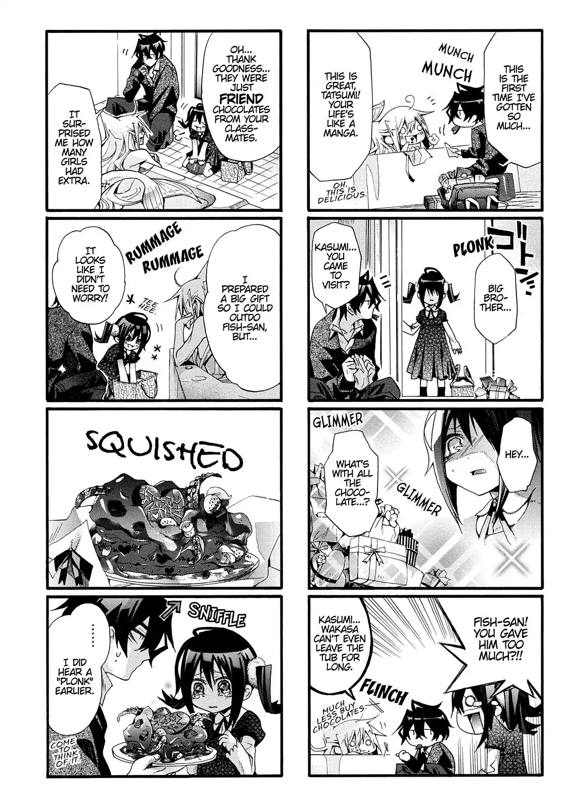 Orenchi no Furo Jijou Chapter 16 page 7 - Chapter 16: Valentine's at My House