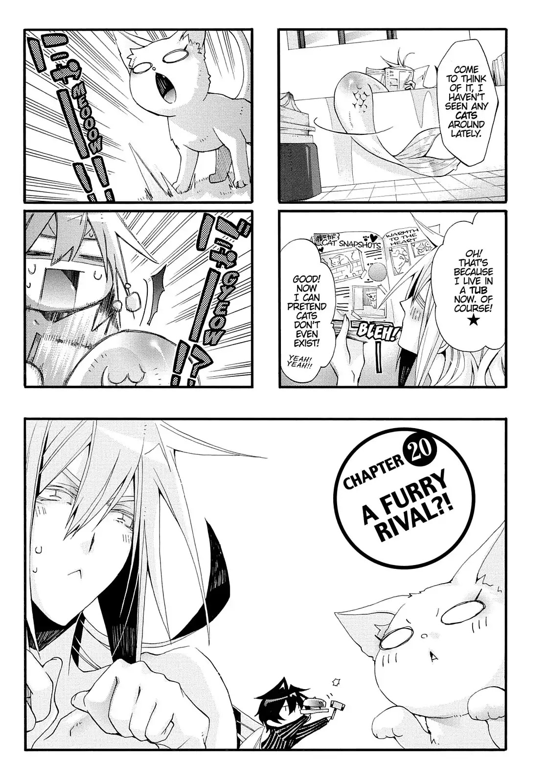 Orenchi no Furo Jijou Chapter 20 page 1 - Chapter 20: A Furry Rival?!