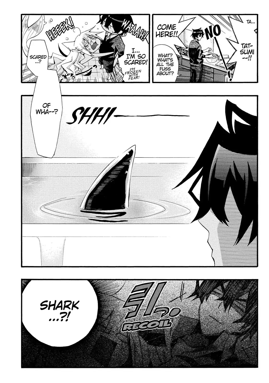 Orenchi no Furo Jijou Chapter 22 page 2 - Chapter 22: Shark Scare In My Tub