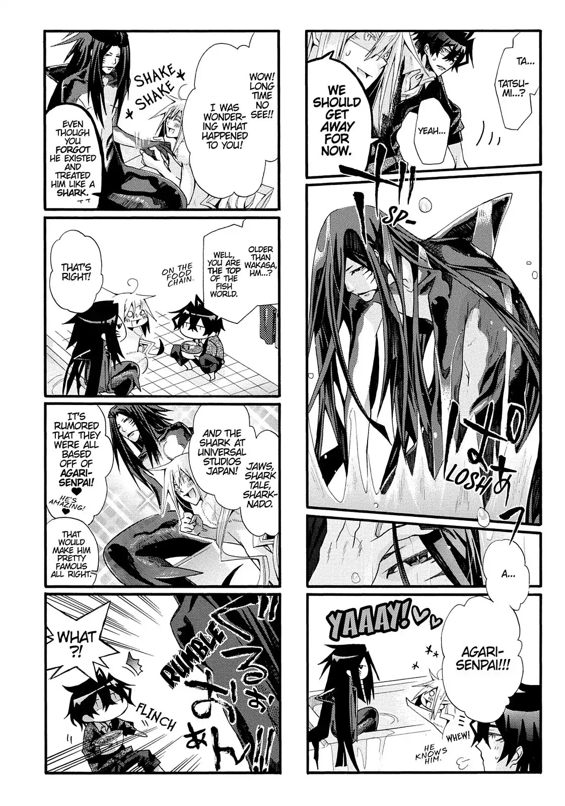 Orenchi no Furo Jijou Chapter 22 page 6 - Chapter 22: Shark Scare In My Tub