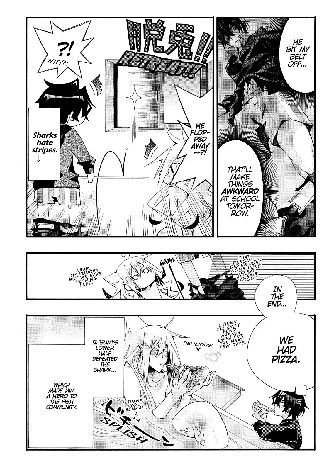 Orenchi no Furo Jijou Chapter 22 page 8 - Chapter 22: Shark Scare In My Tub