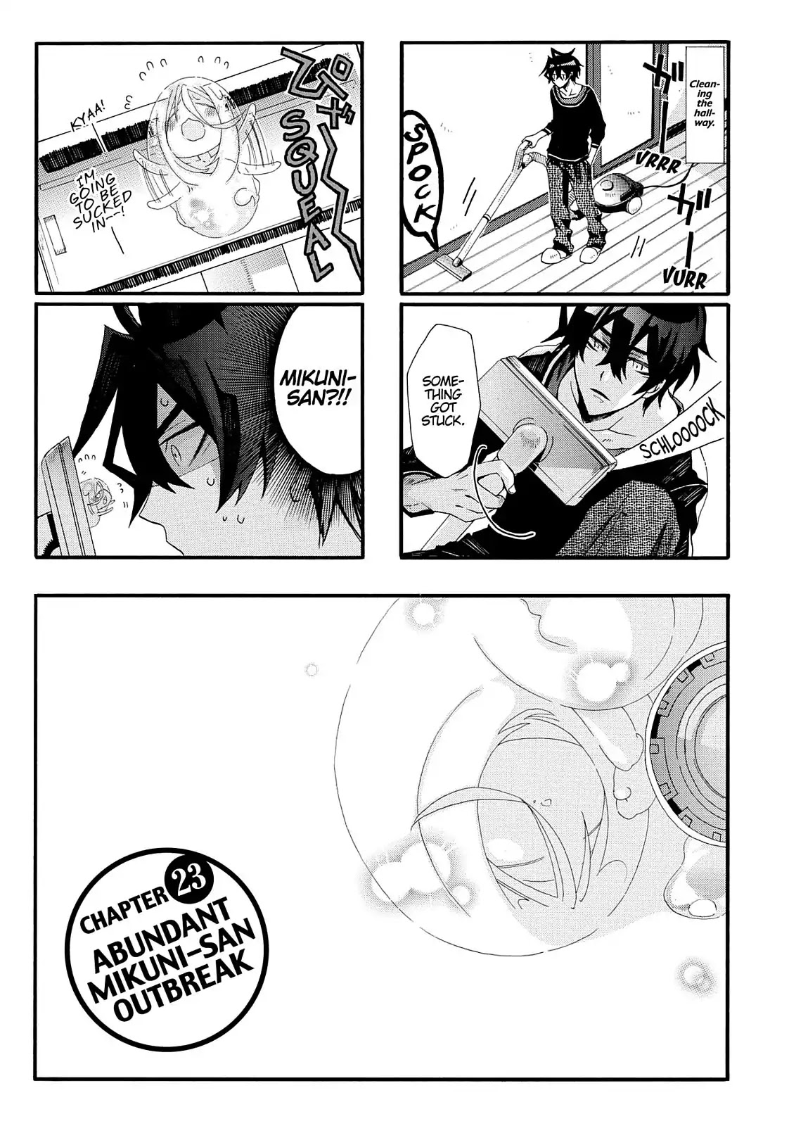 Orenchi no Furo Jijou Chapter 23 page 1 - Chapter 23: Abundant Mikuni-san Outbreak