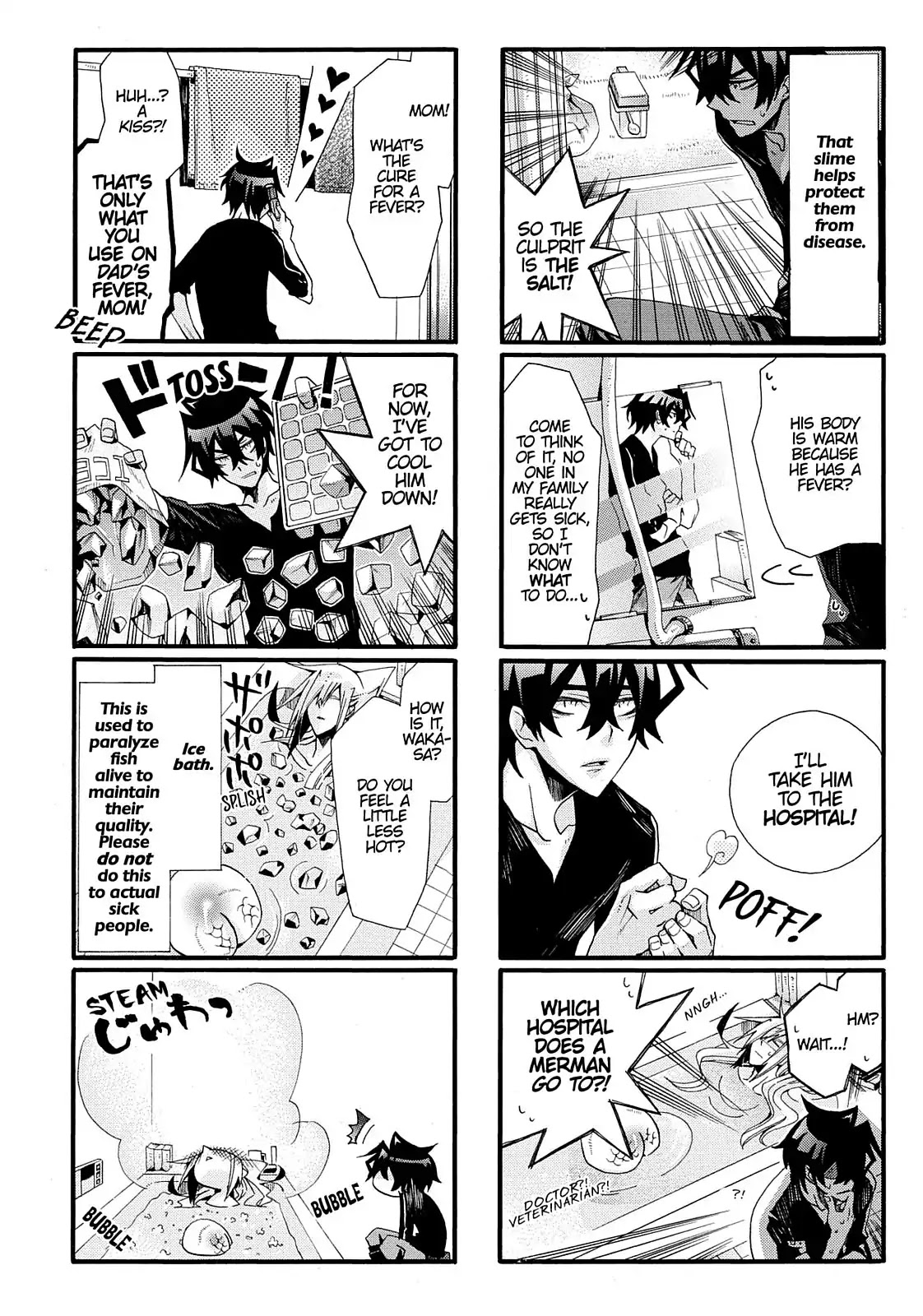 Orenchi no Furo Jijou Chapter 25 page 4 - Chapter 25: Wakasa Gets Sick