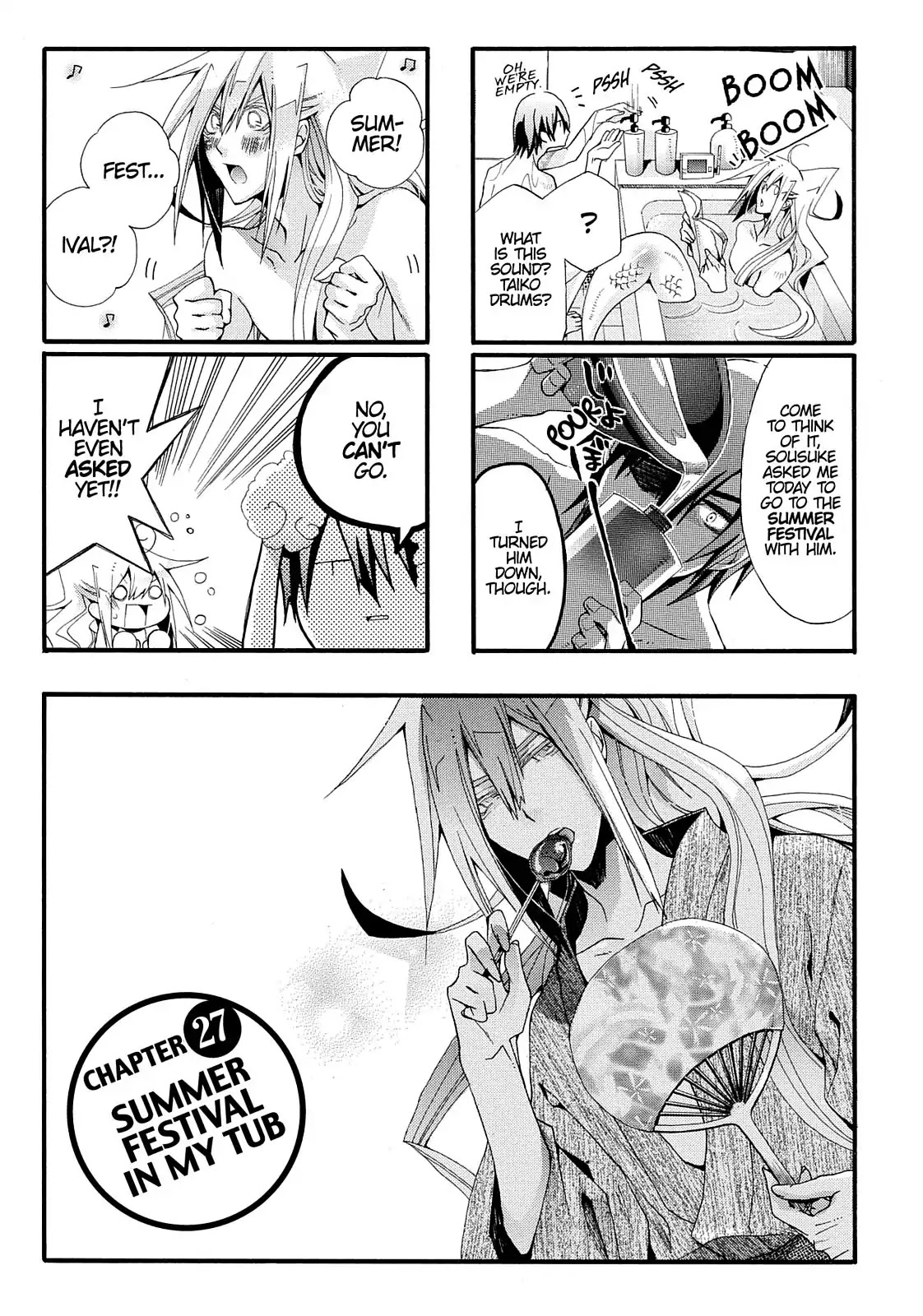 Orenchi no Furo Jijou Chapter 27 page 1 - Chapter 27: Summer Festival in My Tub