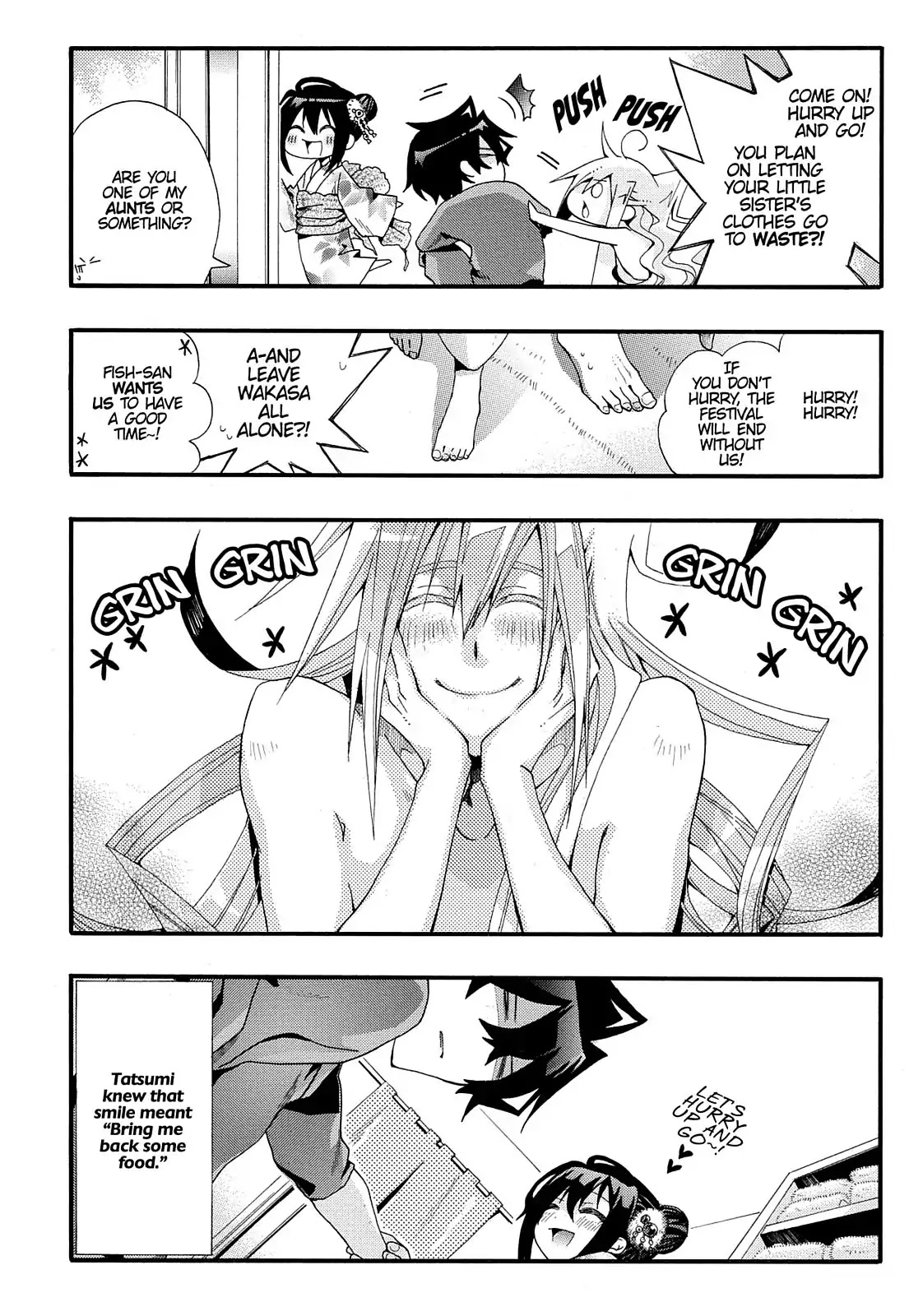 Orenchi no Furo Jijou Chapter 27 page 8 - Chapter 27: Summer Festival in My Tub