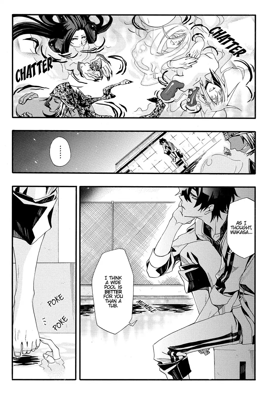 Orenchi no Furo Jijou Chapter 30 page 7 - Chapter 30: Everyone in the Pool!!