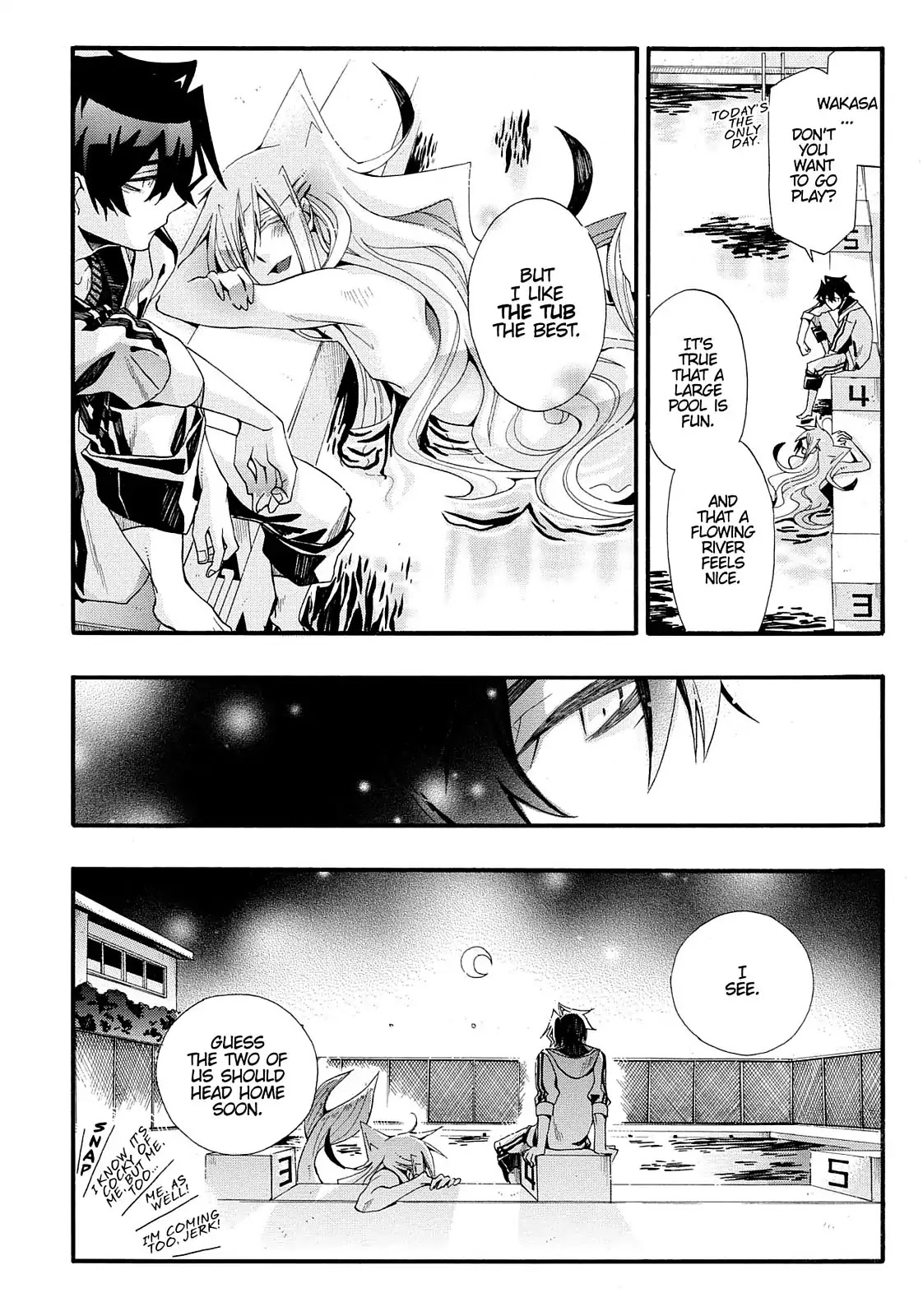 Orenchi no Furo Jijou Chapter 30 page 8 - Chapter 30: Everyone in the Pool!!