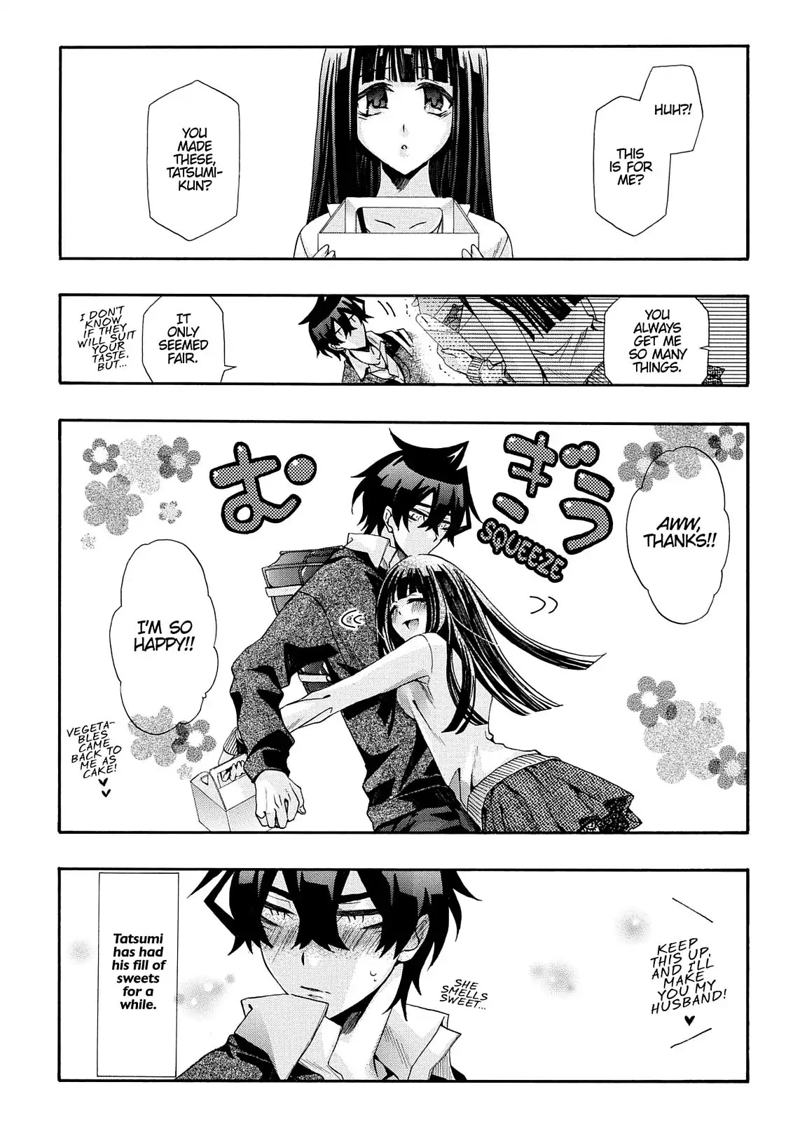 Orenchi no Furo Jijou Chapter 32 page 8 - Chapter 32: Men with a Sweet Tooth