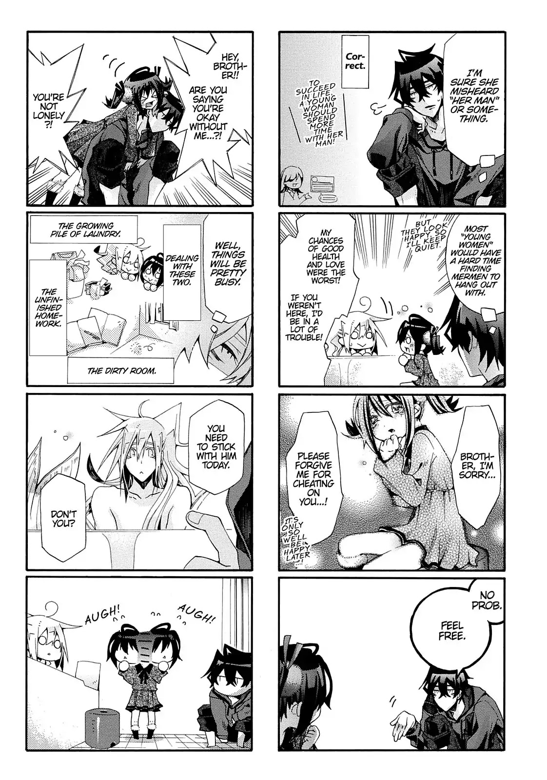 Orenchi no Furo Jijou Chapter 34 page 3 - Chapter 34: Today's Horoscope at My House