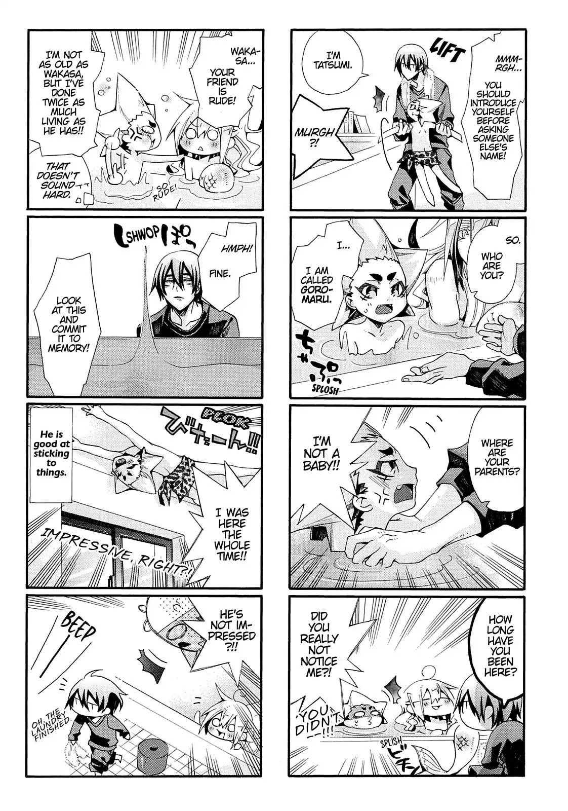 Orenchi no Furo Jijou Chapter 36 page 5 - Chapter 36: I Need a Hand (Or Starfish Arm)
