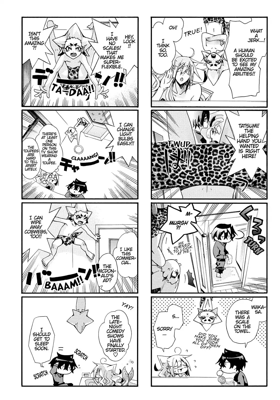 Orenchi no Furo Jijou Chapter 36 page 6 - Chapter 36: I Need a Hand (Or Starfish Arm)