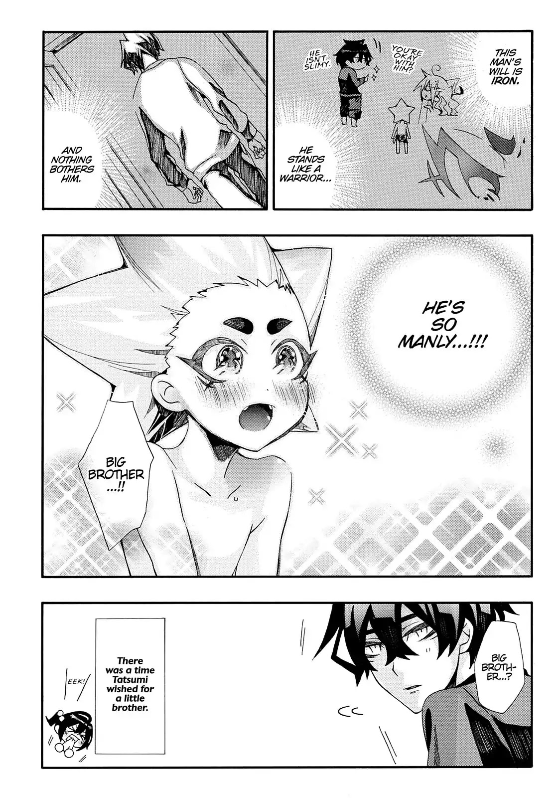 Orenchi no Furo Jijou Chapter 36 page 8 - Chapter 36: I Need a Hand (Or Starfish Arm)