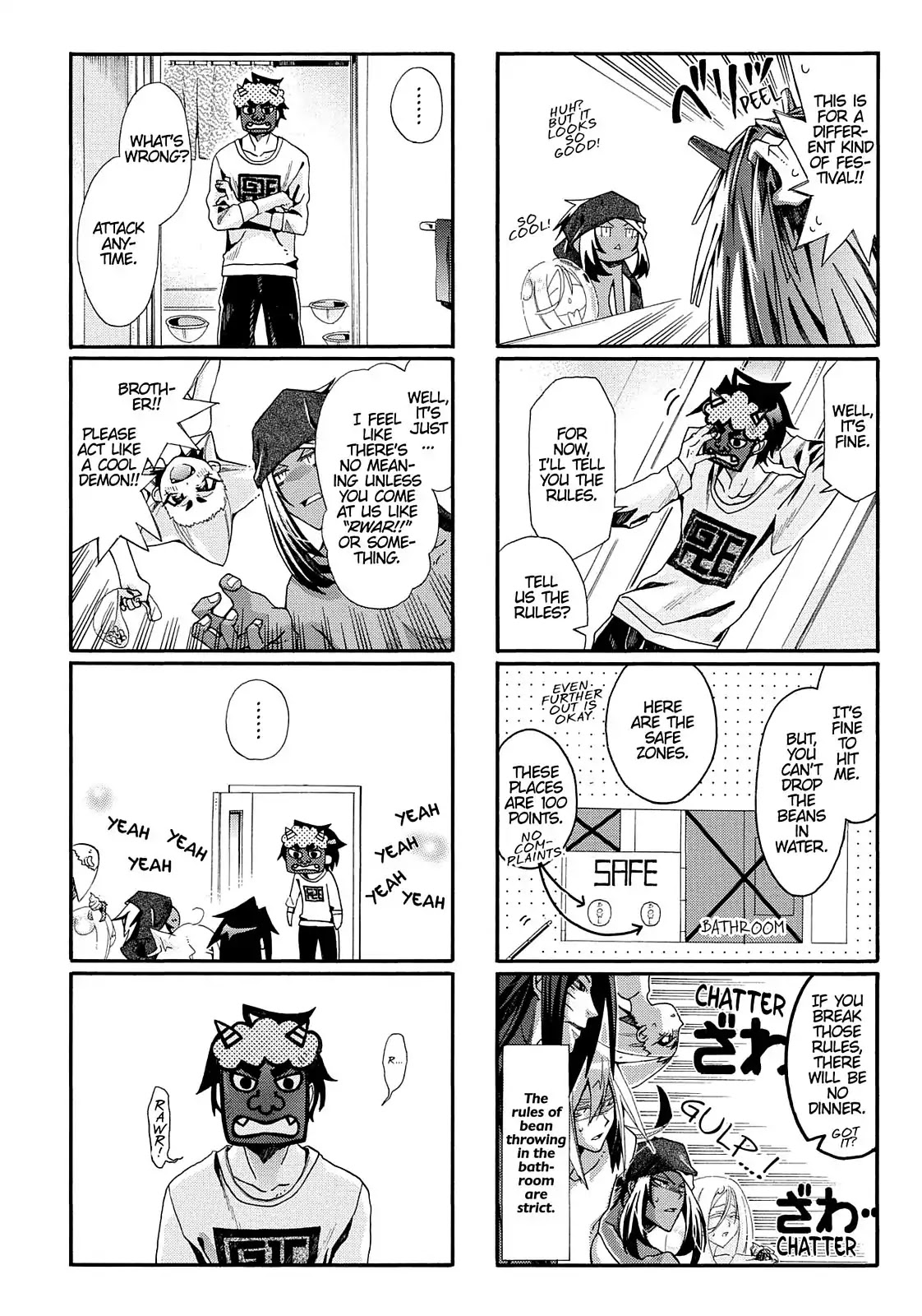 Orenchi no Furo Jijou Chapter 38 page 4 - Chapter 38: Setsubun in My Tub