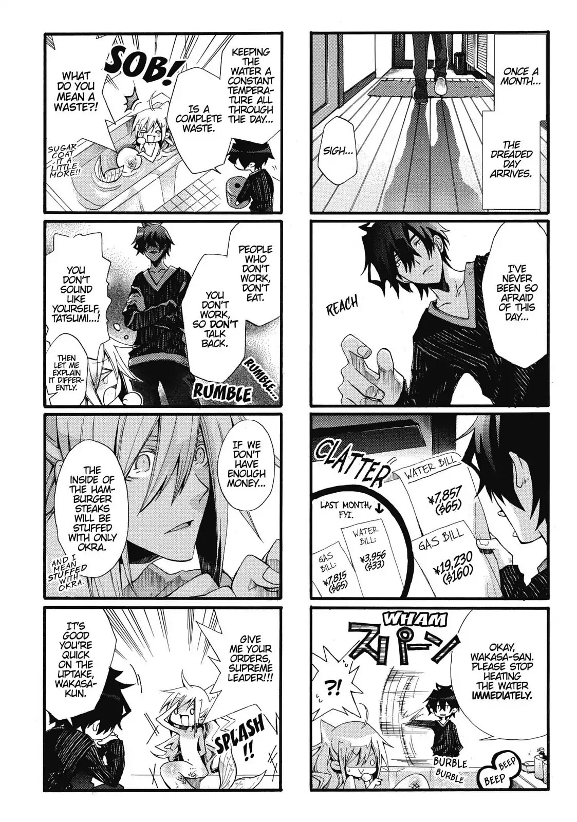 Orenchi no Furo Jijou Chapter 4 page 4 - Chapter 4: The Water Gas Bill