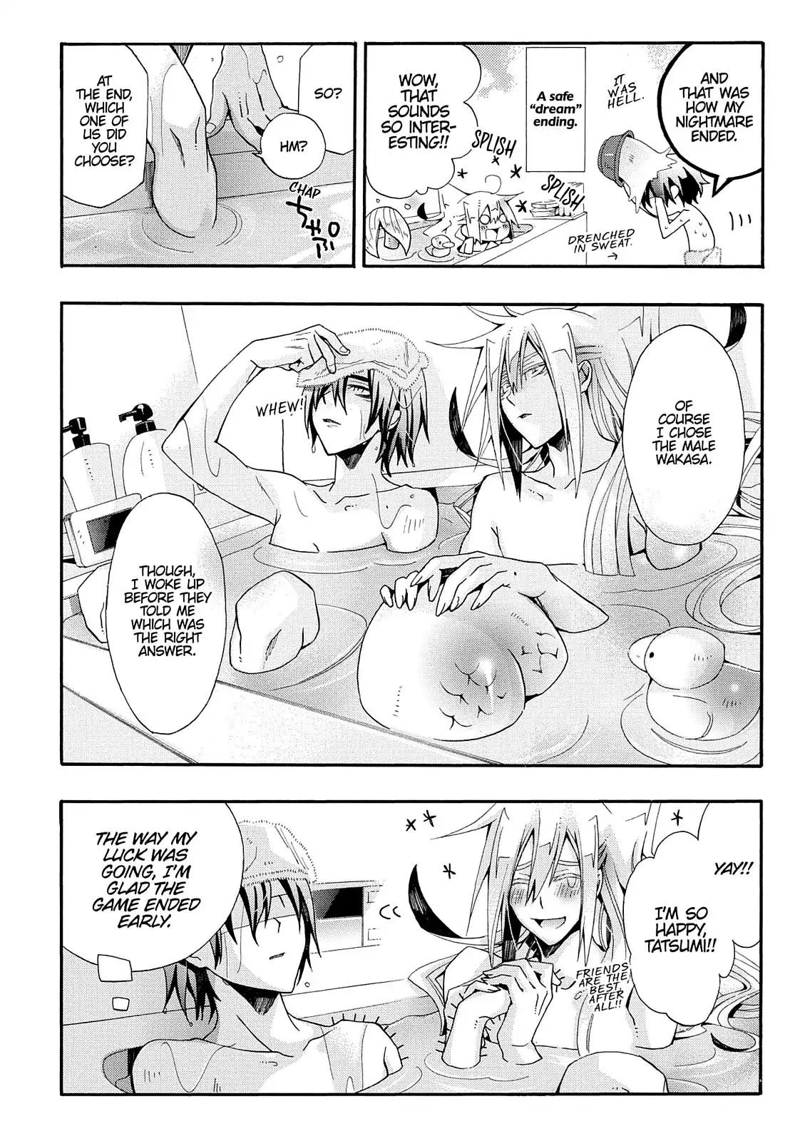 Orenchi no Furo Jijou Chapter 40 page 8 - Chapter 40: The "Which One" Show in My Tub!