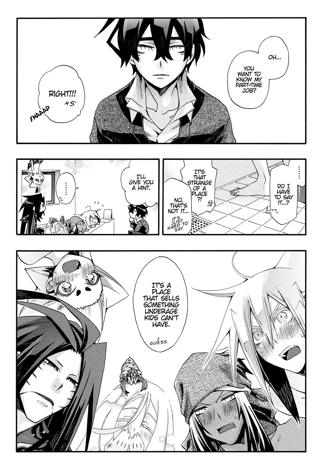 Orenchi no Furo Jijou Chapter 43 page 7 - Chapter 43: Part-Time Job Question
