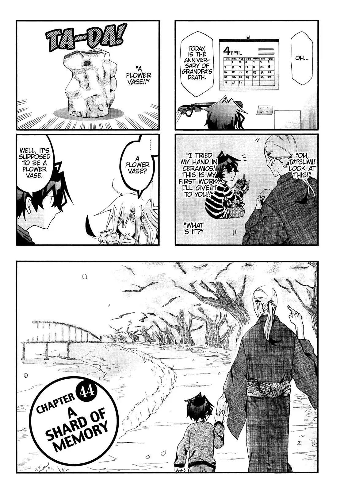 Orenchi no Furo Jijou Chapter 44 page 1 - Chapter 44: A Shard of Memory