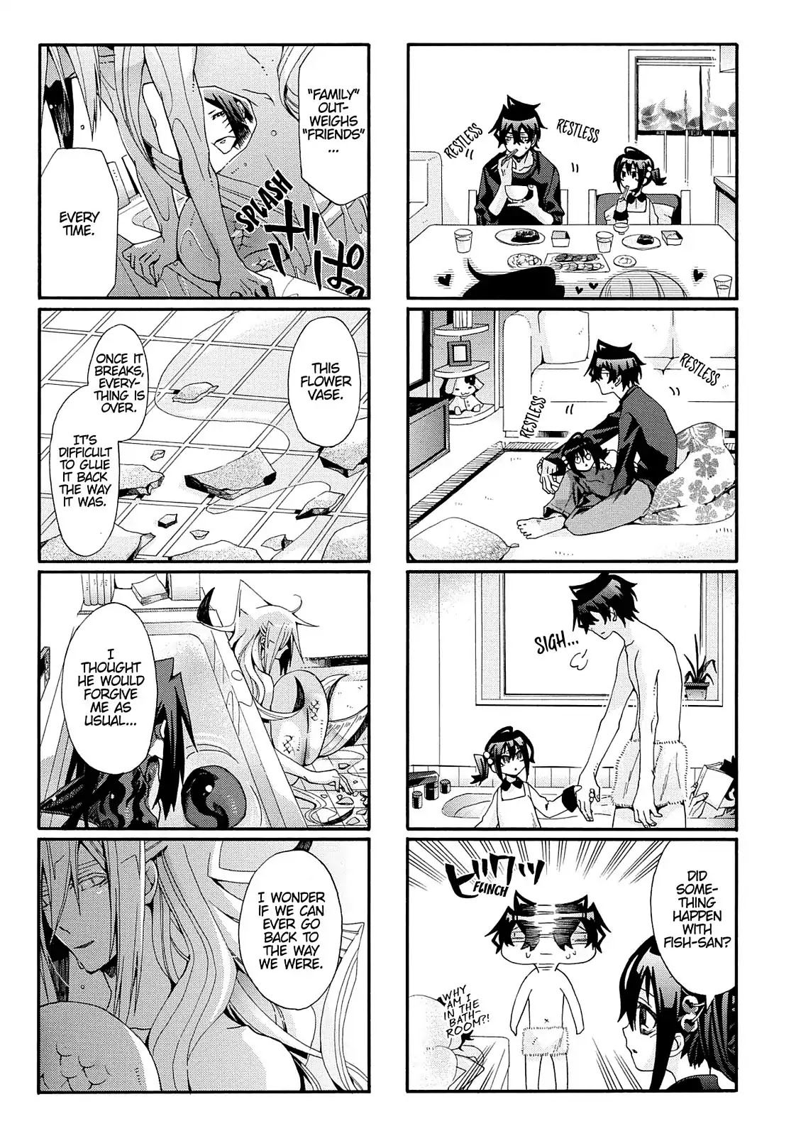 Orenchi no Furo Jijou Chapter 45 page 3 - Chapter 45: Reglued...