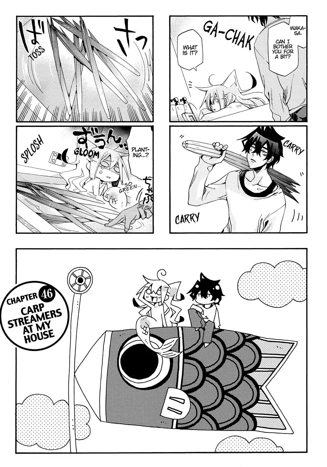 Orenchi no Furo Jijou Chapter 46 page 13 - Chapter 46: Carp Streamers at My House